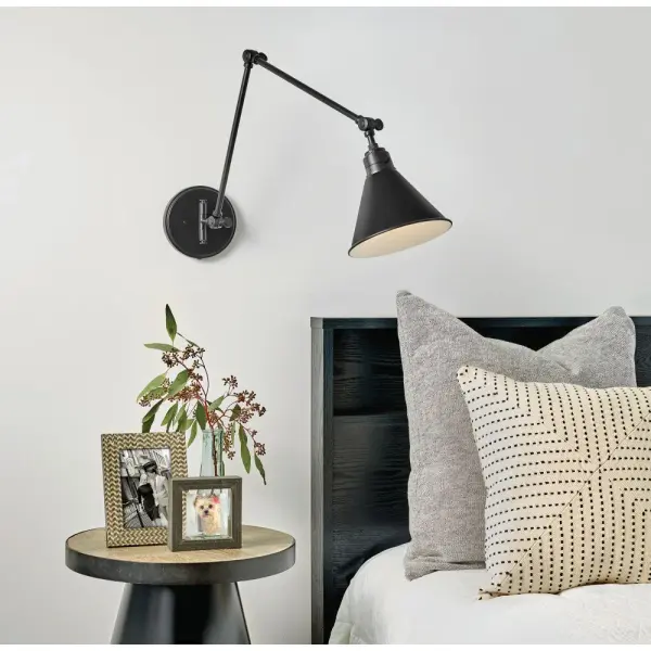 Medium Swing Arm Single Light Sconce - Image 6