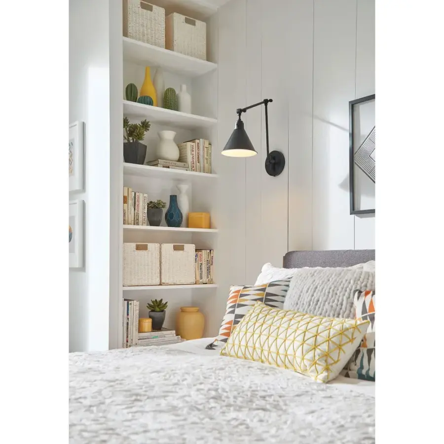 Medium Swing Arm Single Light Sconce - Image 7