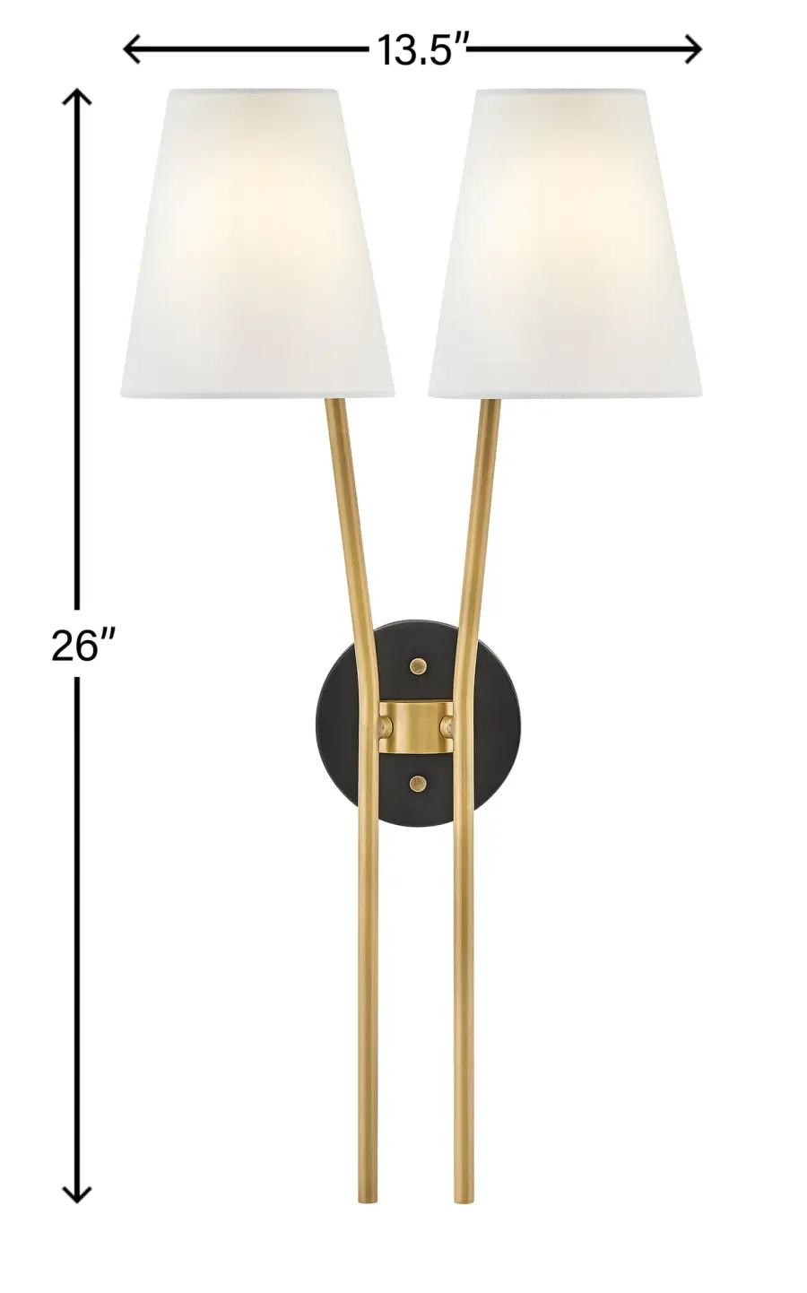 Large Two Light Sconce - Image 2