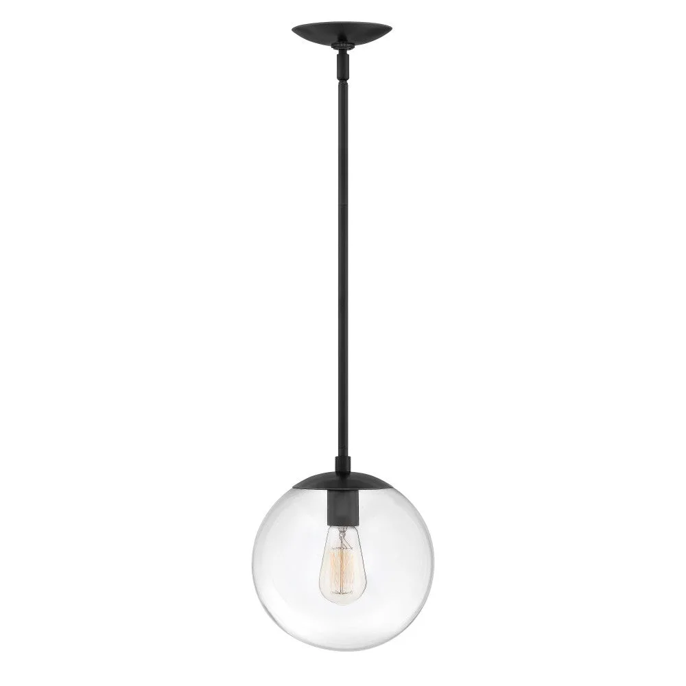 Warby LED Pendant in Black