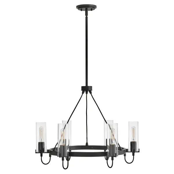 Ryden LED Chandelier in Black - Image 7