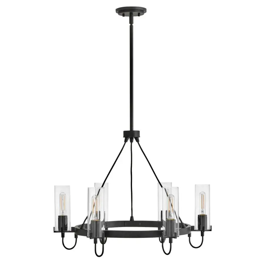 Ryden LED Chandelier in Black - Image 7
