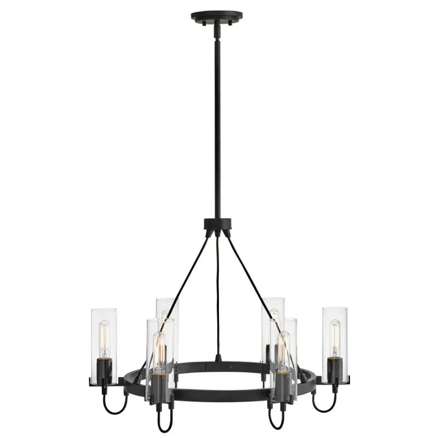 Ryden LED Chandelier in Black - Image 8