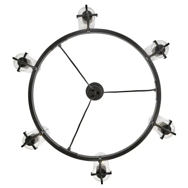 Ryden LED Chandelier in Black - Image 9