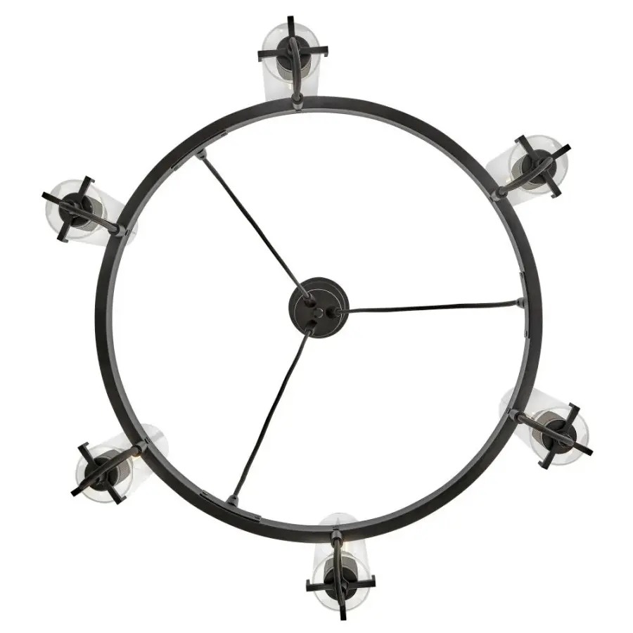 Ryden LED Chandelier in Black - Image 9