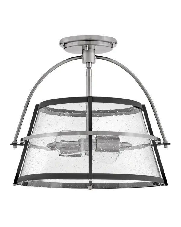 Tournon LED Semi-Flush Mount in Brushed Nickel - Image 5