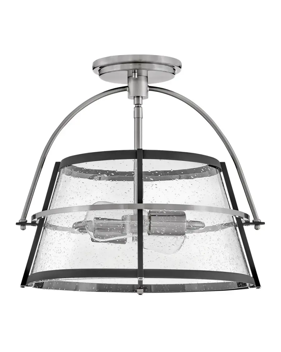 Tournon LED Semi-Flush Mount in Brushed Nickel - Image 5