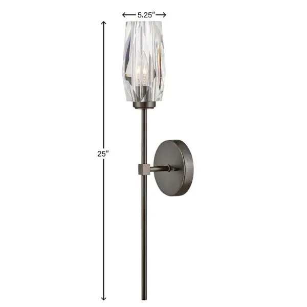 Ana LED Wall Sconce in Black Oxide - Image 5