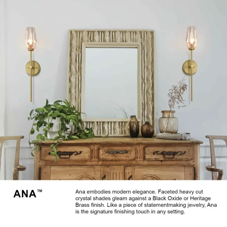 Ana LED Wall Sconce in Black Oxide - Image 6