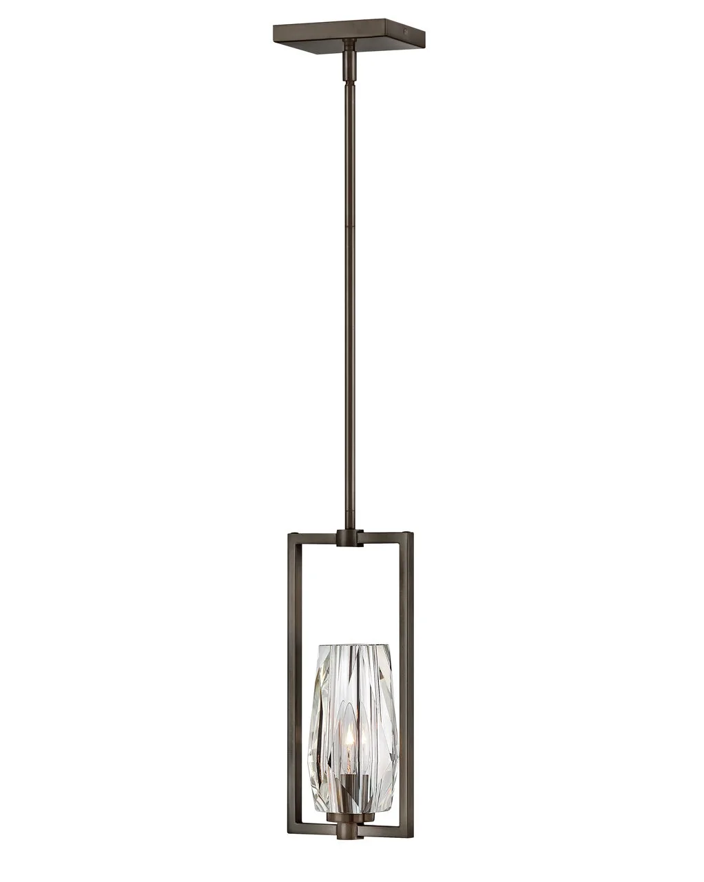 Ana LED Pendant in Black Oxide