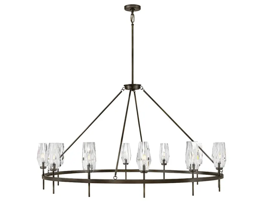Ana LED Chandelier in Black Oxide - Image 1