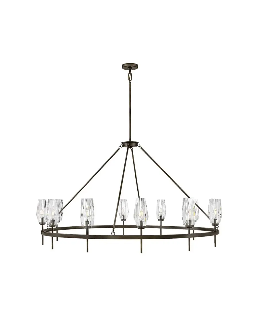 Ana LED Chandelier in Black Oxide - Image 2