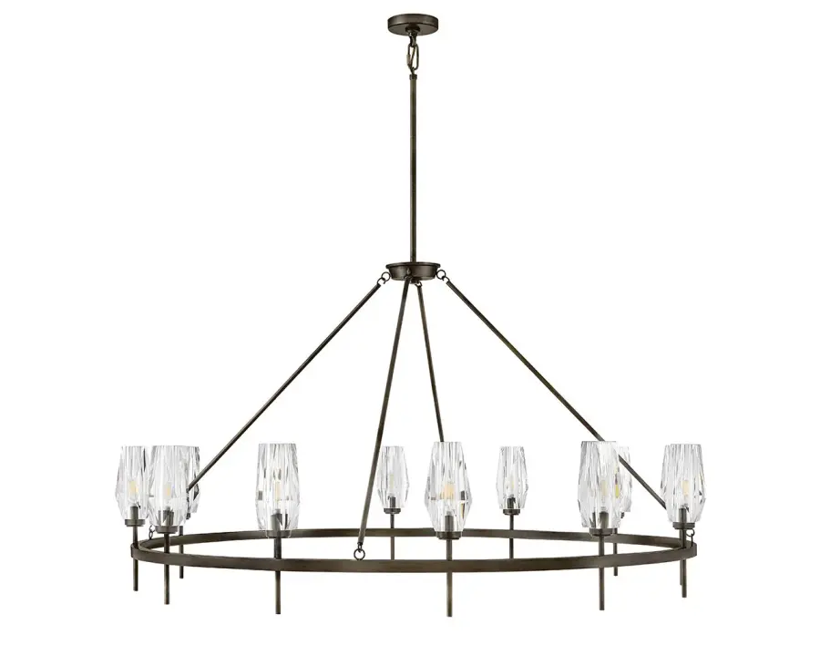 Ana LED Chandelier in Black Oxide - Image 3