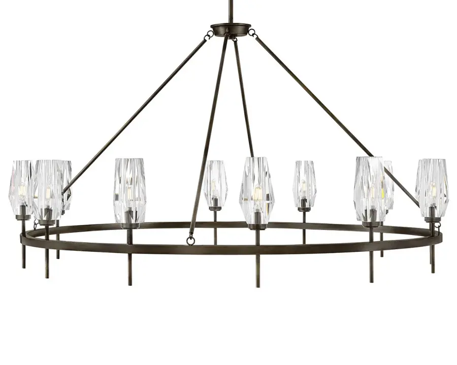 Ana LED Chandelier in Black Oxide - Image 4