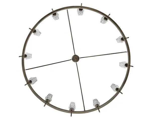 Ana LED Chandelier in Black Oxide - Image 6