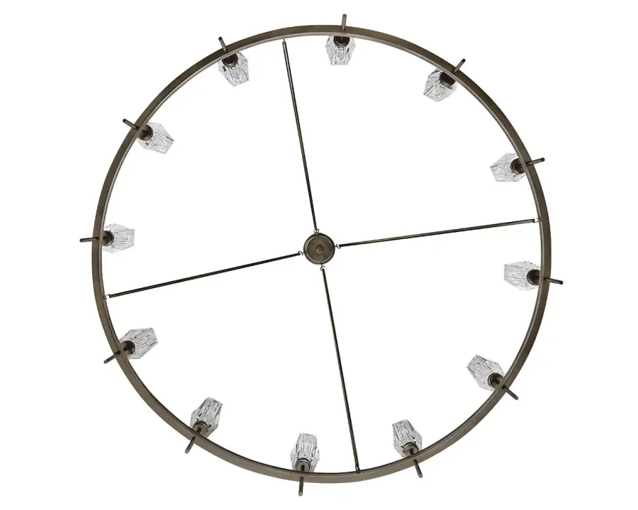 Ana LED Chandelier in Black Oxide - Image 6