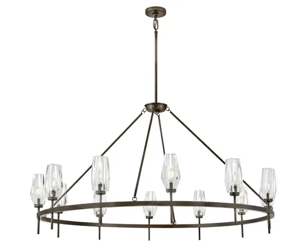 Ana LED Chandelier in Black Oxide - Image 7