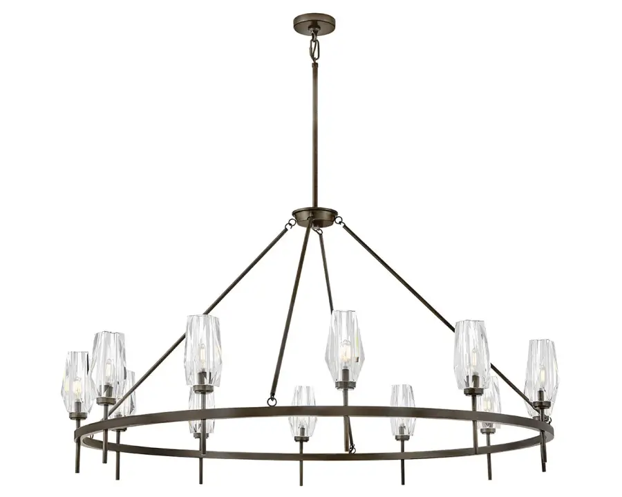 Ana LED Chandelier in Black Oxide - Image 7