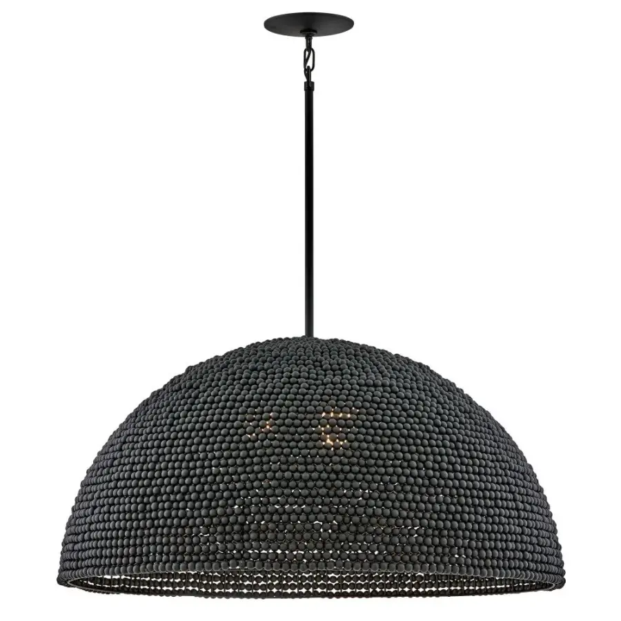 Dalia LED Chandelier in Black - Image 5