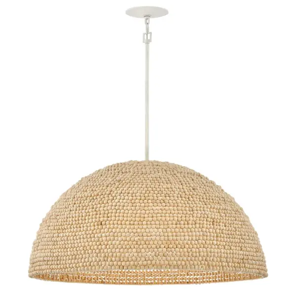 Dalia LED Chandelier in Textured Plaster - Image 5