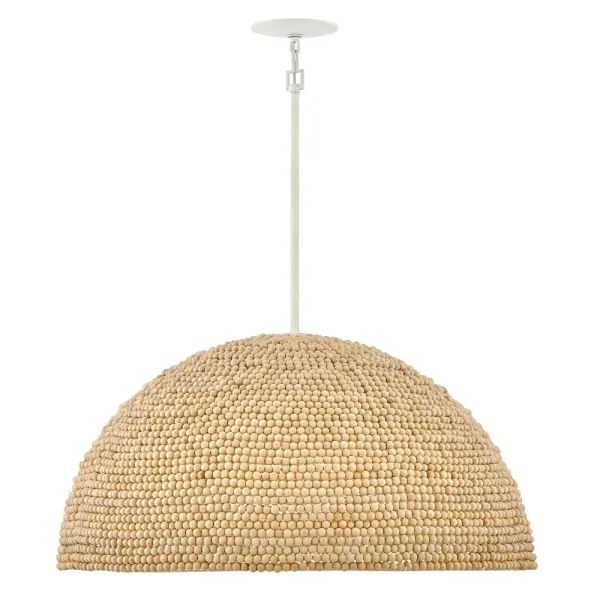 Dalia LED Chandelier in Textured Plaster - Image 6