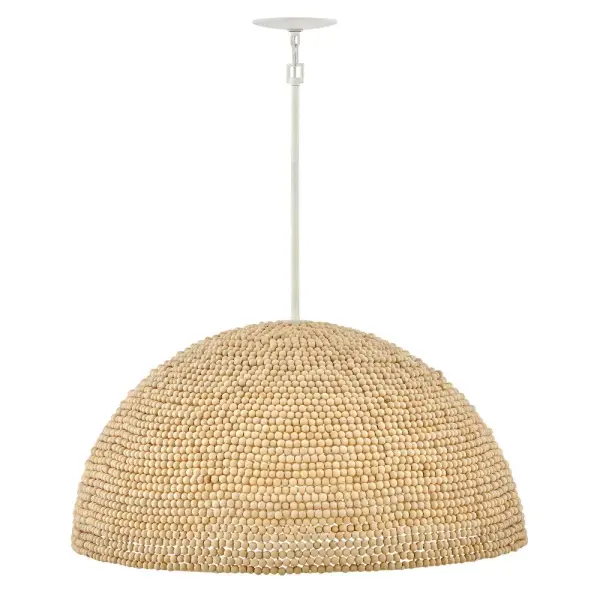 Dalia LED Chandelier in Textured Plaster - Image 7