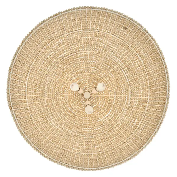 Dalia LED Chandelier in Textured Plaster - Image 8