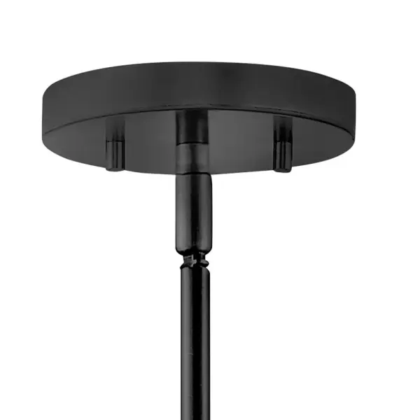 Graham LED Convertible Semi-Flush Mount in Black - Image 6