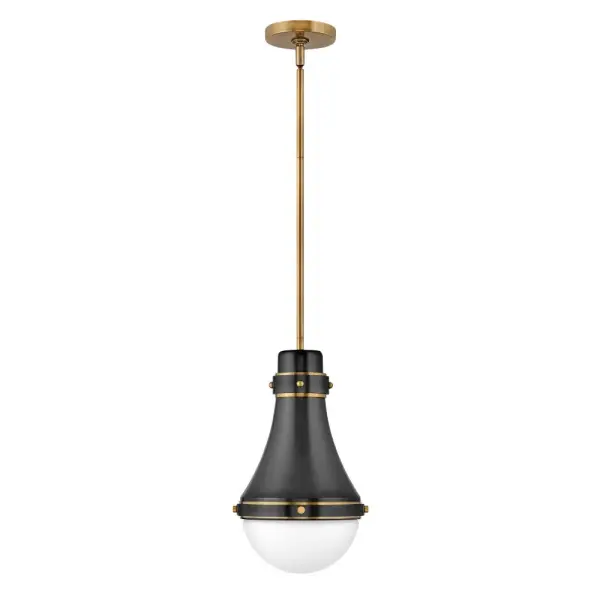 Oliver LED Pendant in Black - Image 1