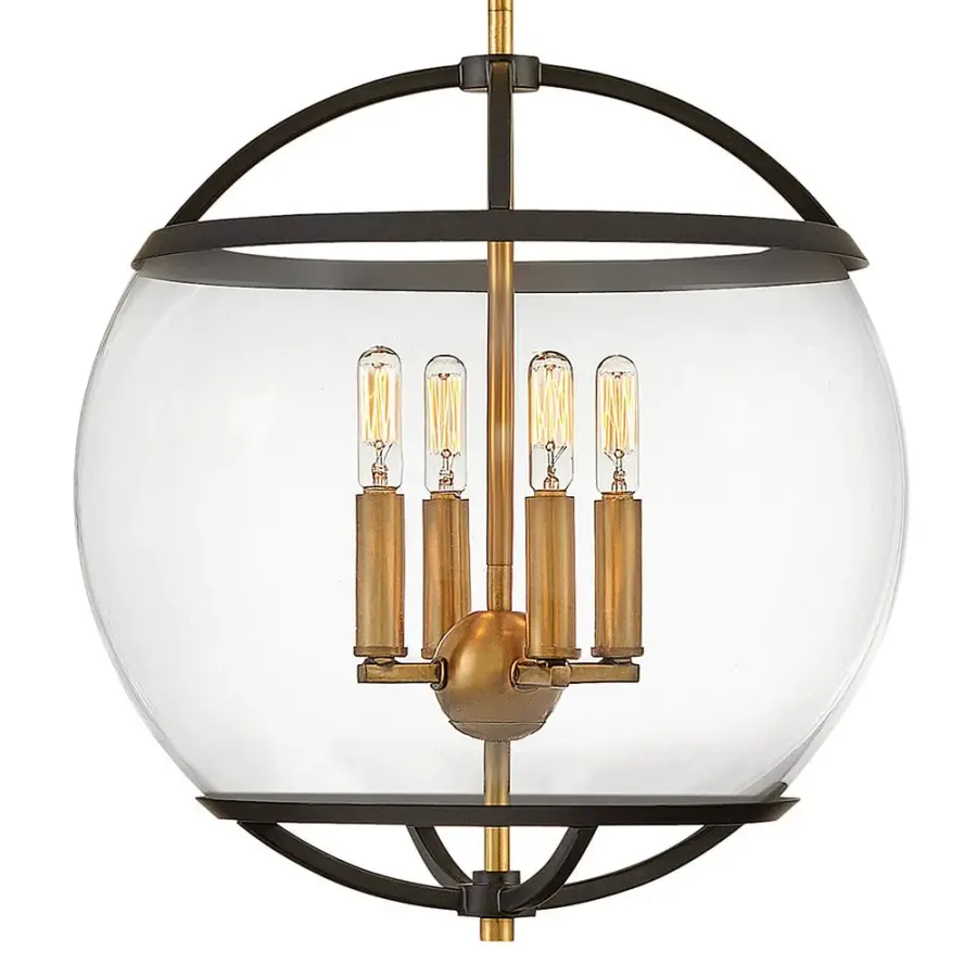 Calvin LED Pendant in Black - Image 2
