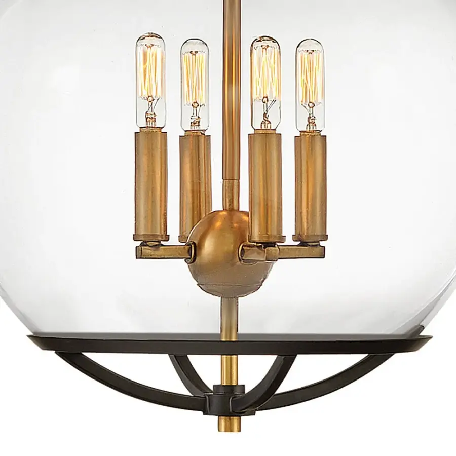 Calvin LED Pendant in Black - Image 3