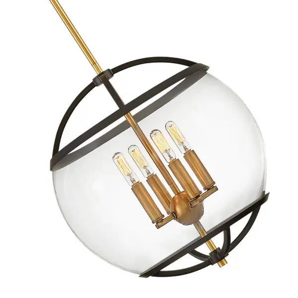 Calvin LED Pendant in Black - Image 4