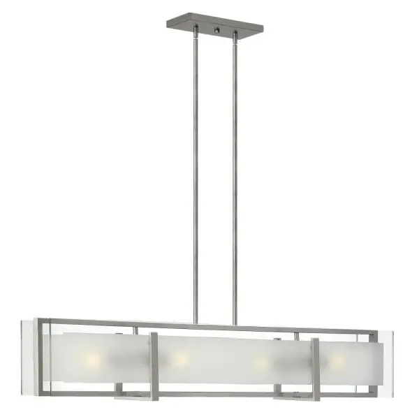 Latitude is contemporary and sleek, finding its true beauty in the minimalist design. The slim glass panel features rectangular etching while the structural frame adds understated architectural style.