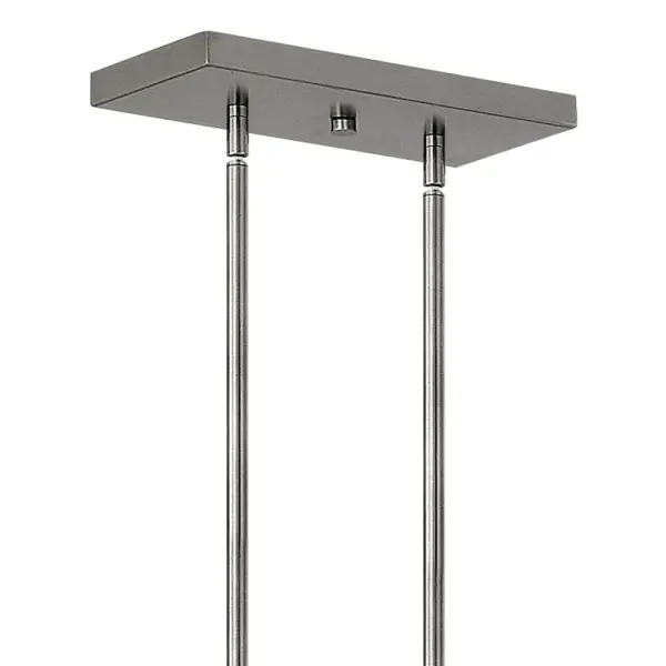 Latitude LED Linear Pendant in Brushed Nickel - Image 4