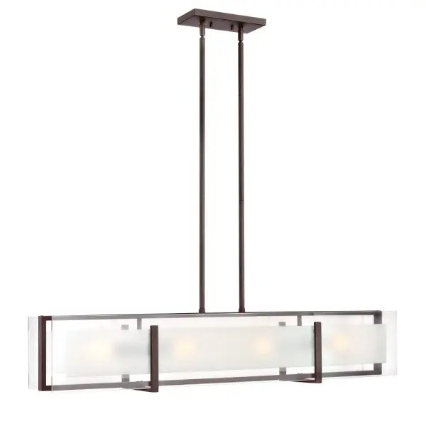 Latitude LED Linear Pendant in Oil Rubbed Bronze - Image 1