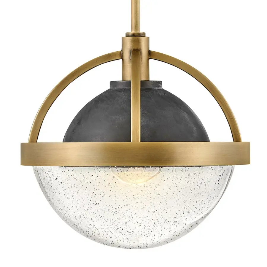 Watson LED Pendant in Heritage Brass - Image 3