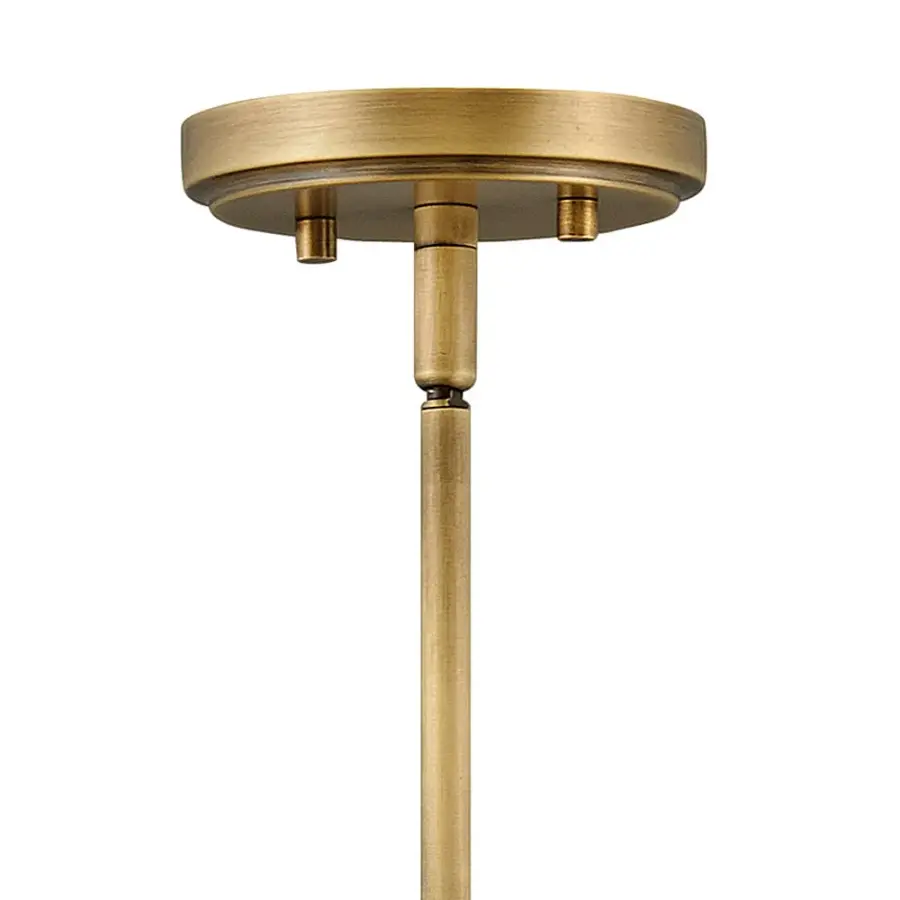 Watson LED Pendant in Heritage Brass - Image 5
