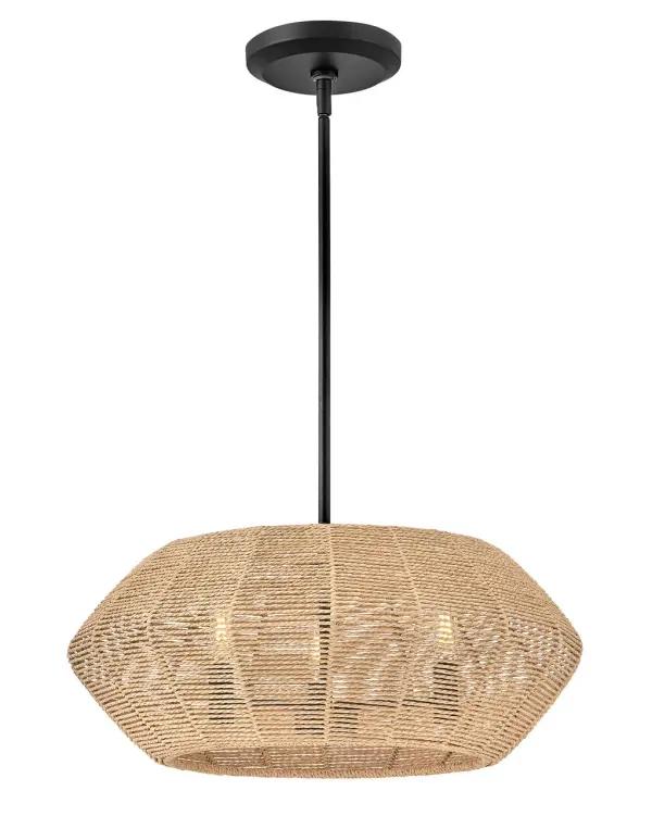 Small Convertible Drum Chandelier - Image 3
