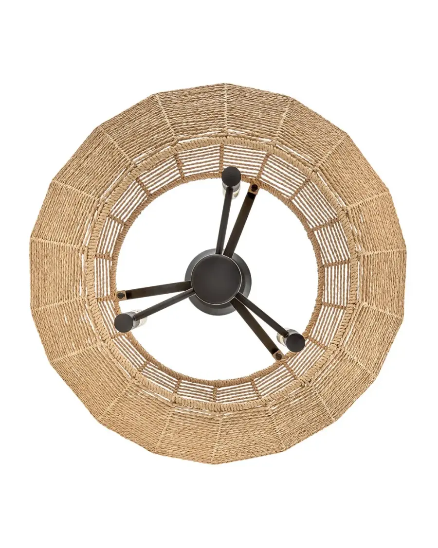 Small Convertible Drum Chandelier - Image 4