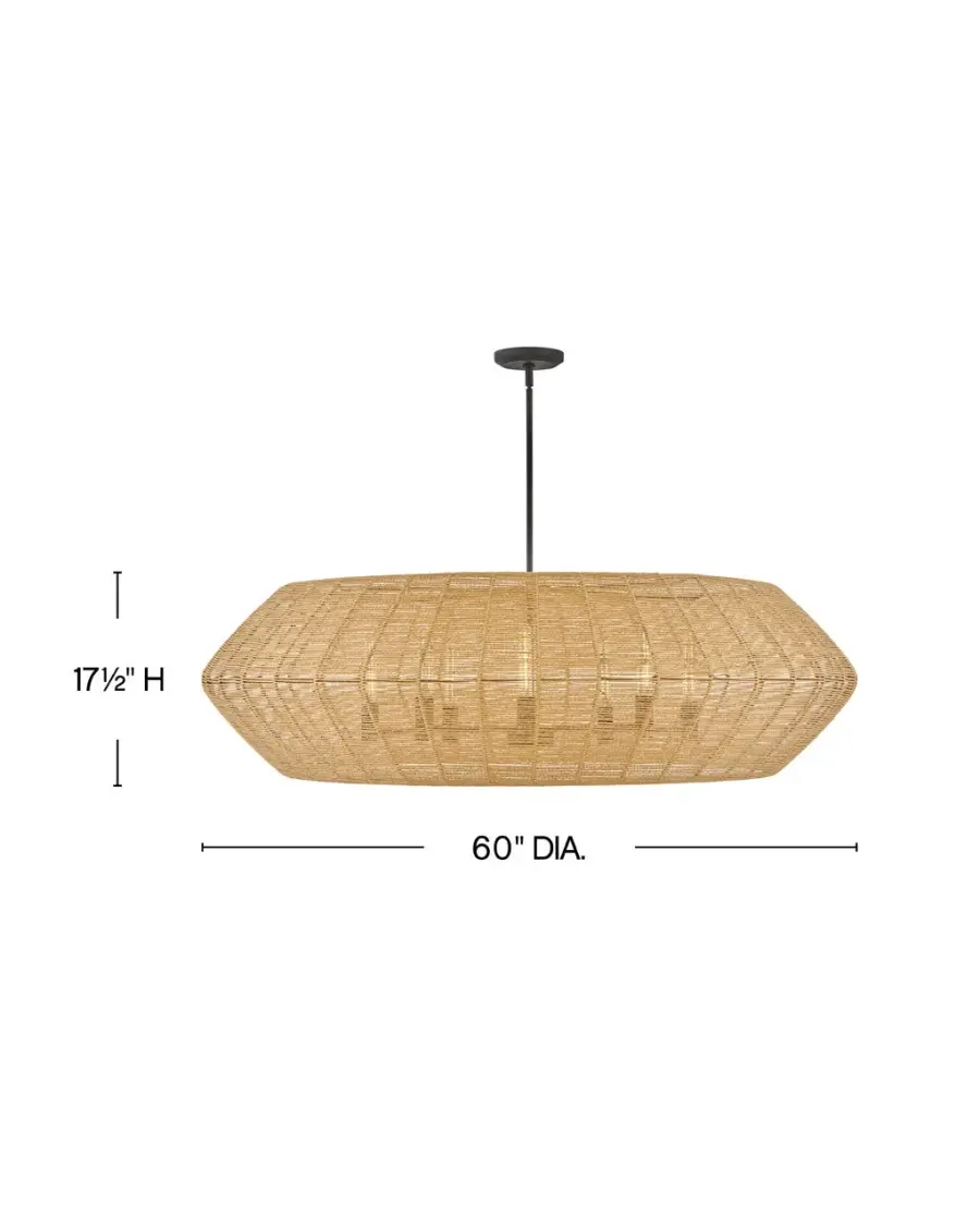 Extra Large Drum Chandelier - Image 2