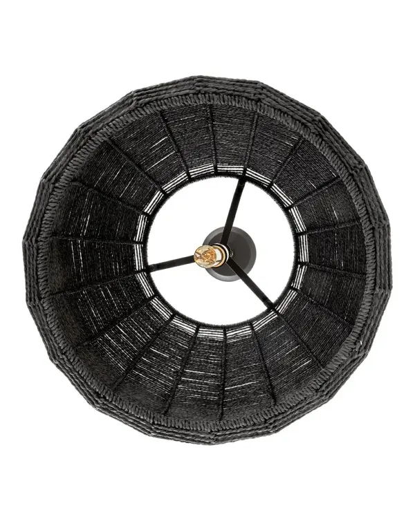 Luca LED Pendant in Black - Image 3