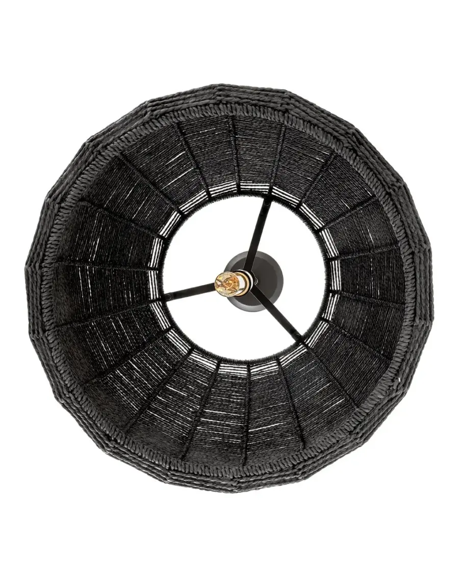 Luca LED Pendant in Black - Image 3