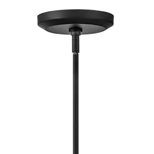 Luca LED Pendant in Black - Image 6
