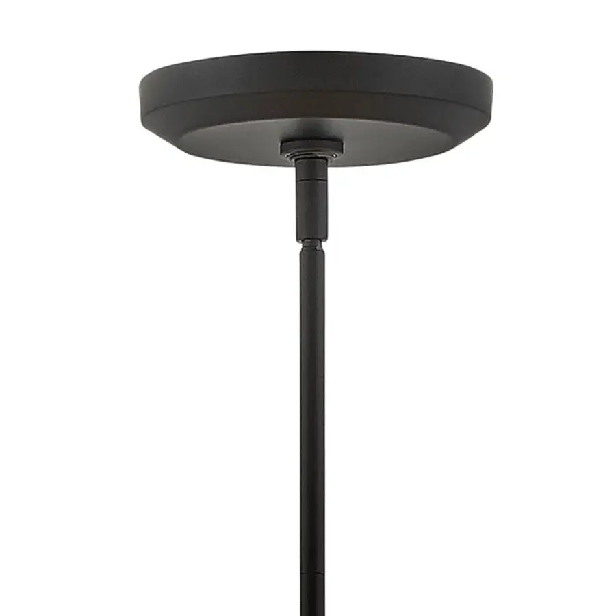 Luca LED Chandelier in Black - Image 6
