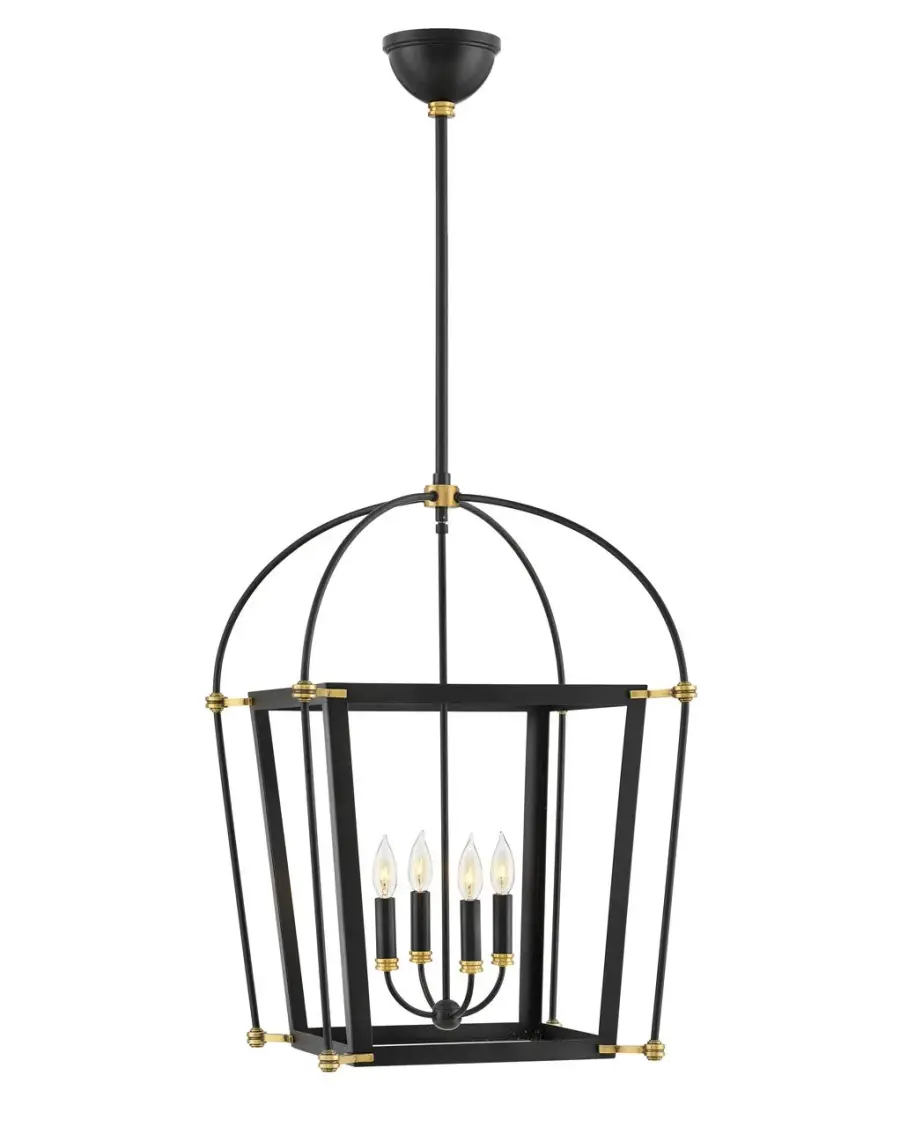 Selby LED Pendant in Black - Image 3