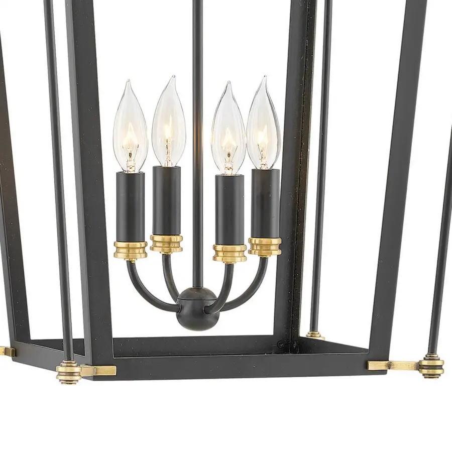 Selby LED Pendant in Black - Image 1