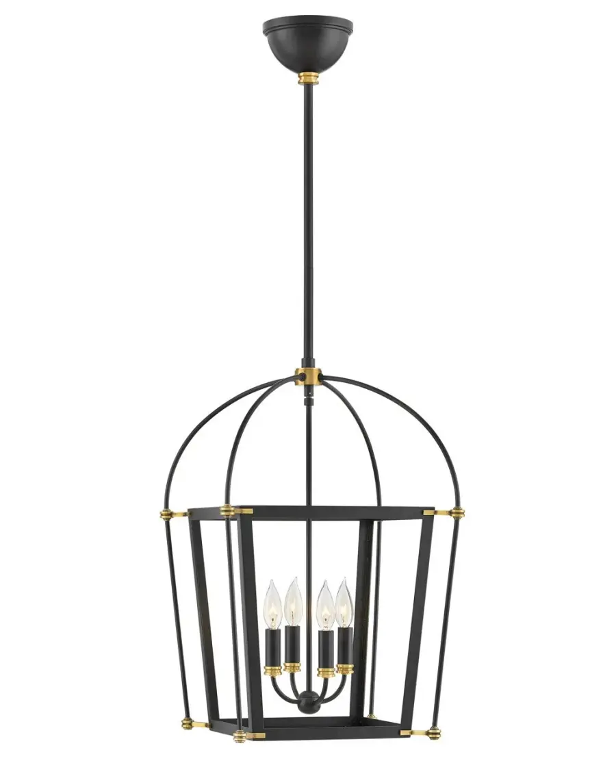 Selby LED Pendant in Black - Image 3