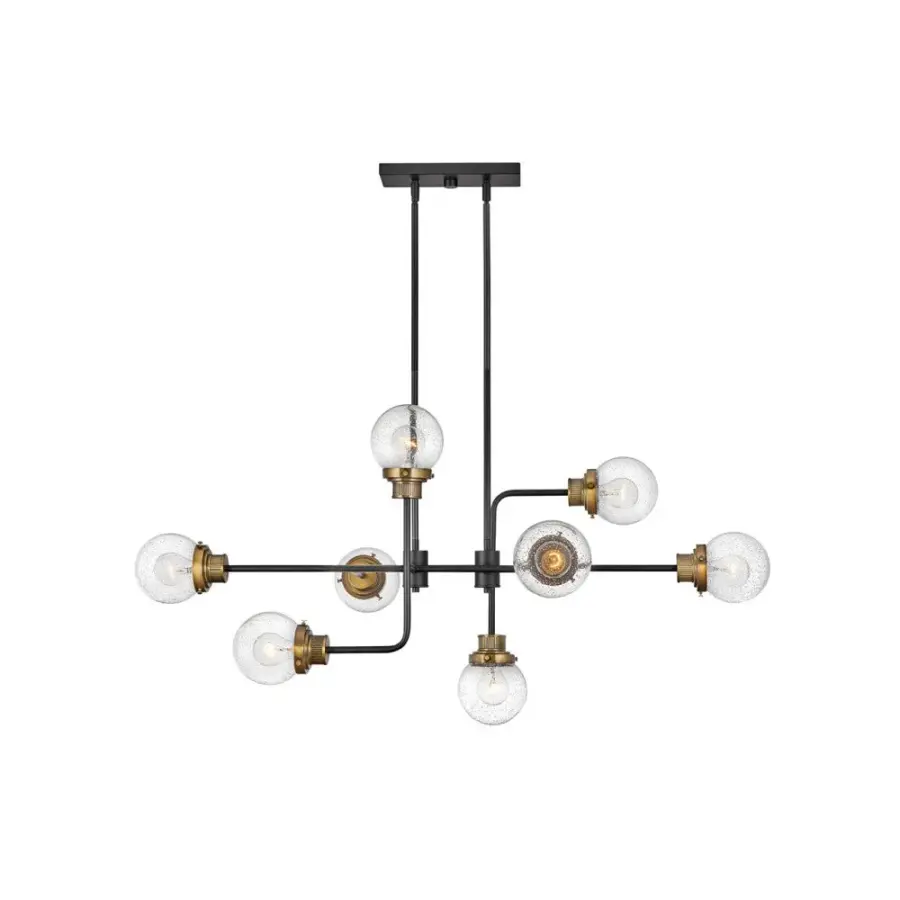Poppy LED Chandelier in Black - Image 2