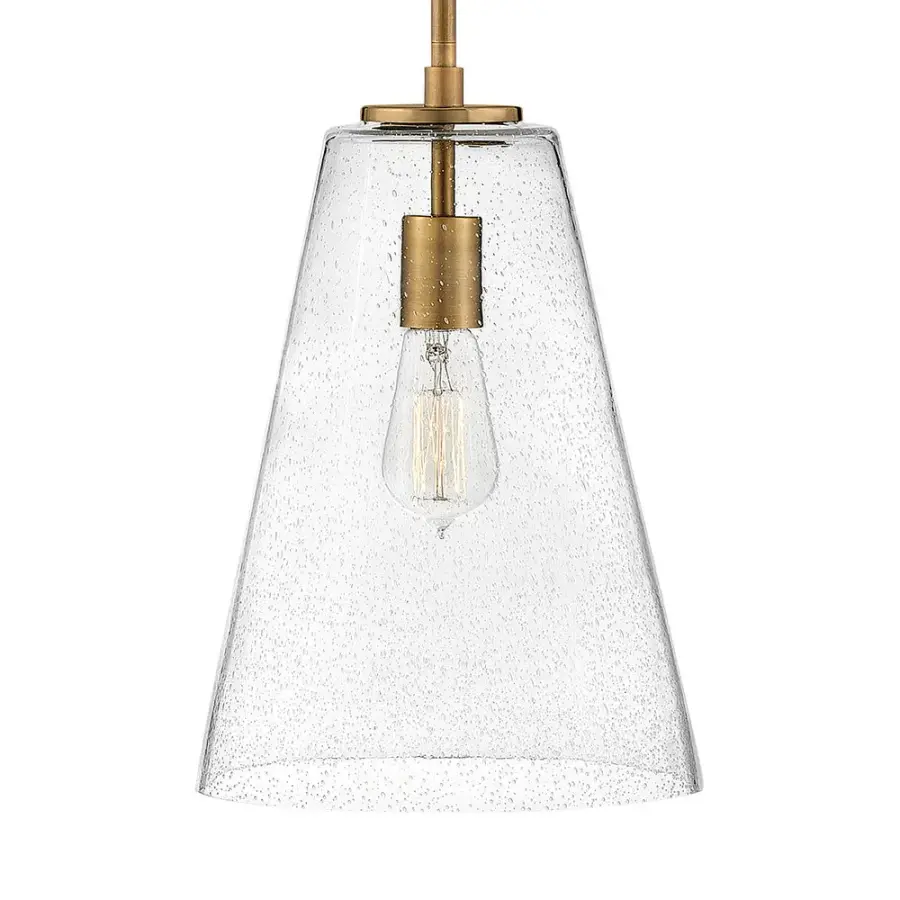 Vance LED Pendant in Heritage Brass - Image 4