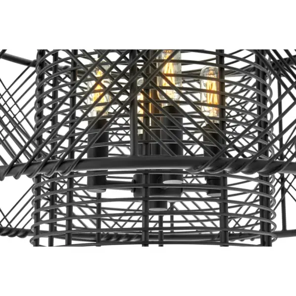 Nikko LED Pendant in Black - Image 3